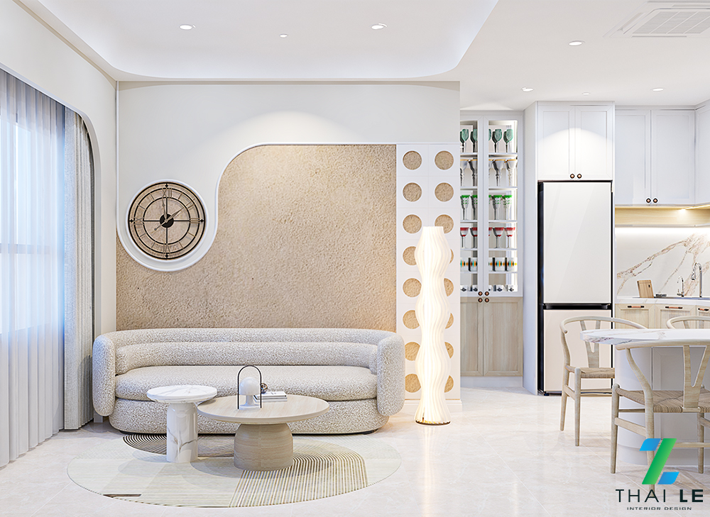 Thiết kế nội thất căn hộ The Harmonie Phú Mỹ Hưng - Block A1